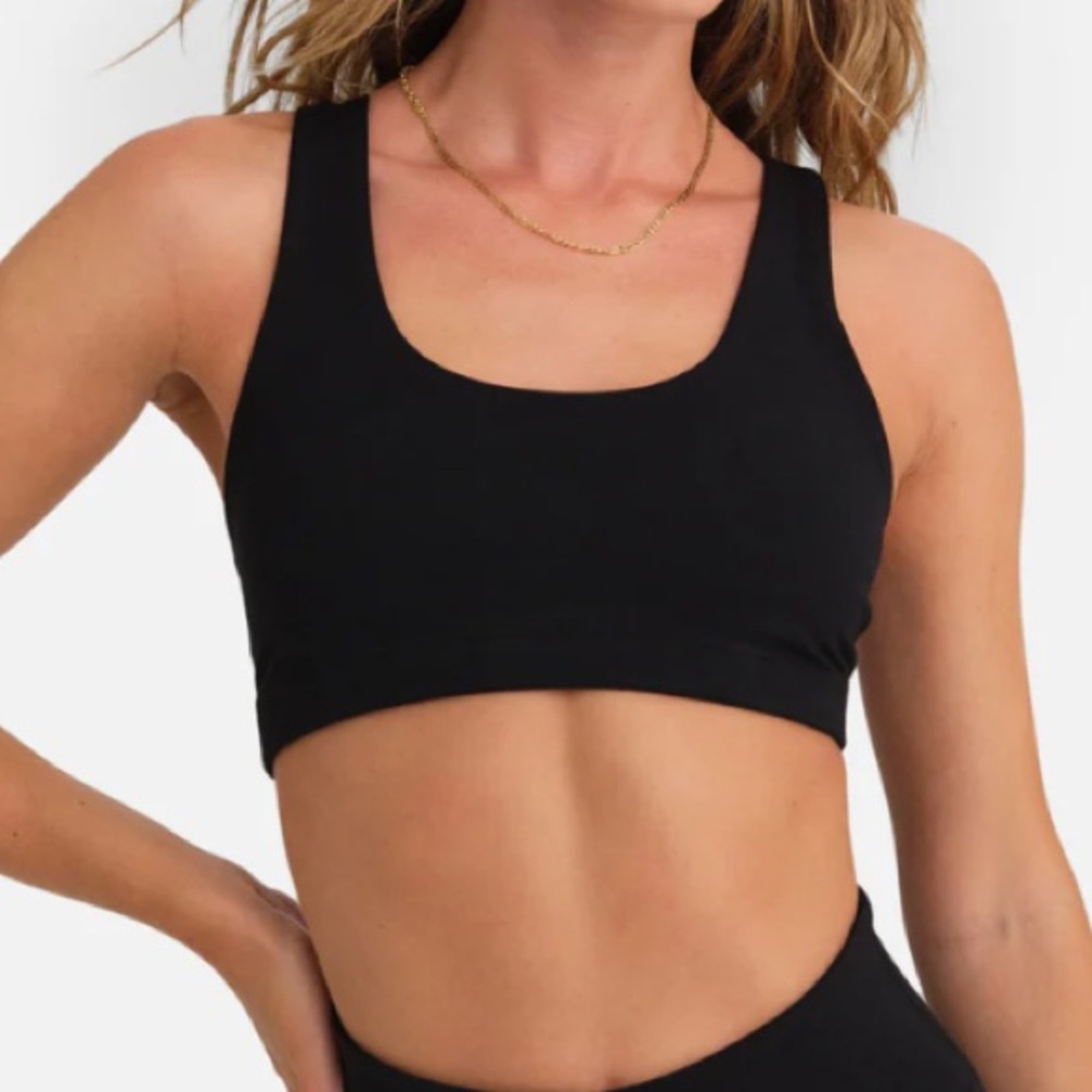 MATE the Label Black Sports Bra